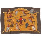 HERMèS LES OISEAUX DU ROY SILK