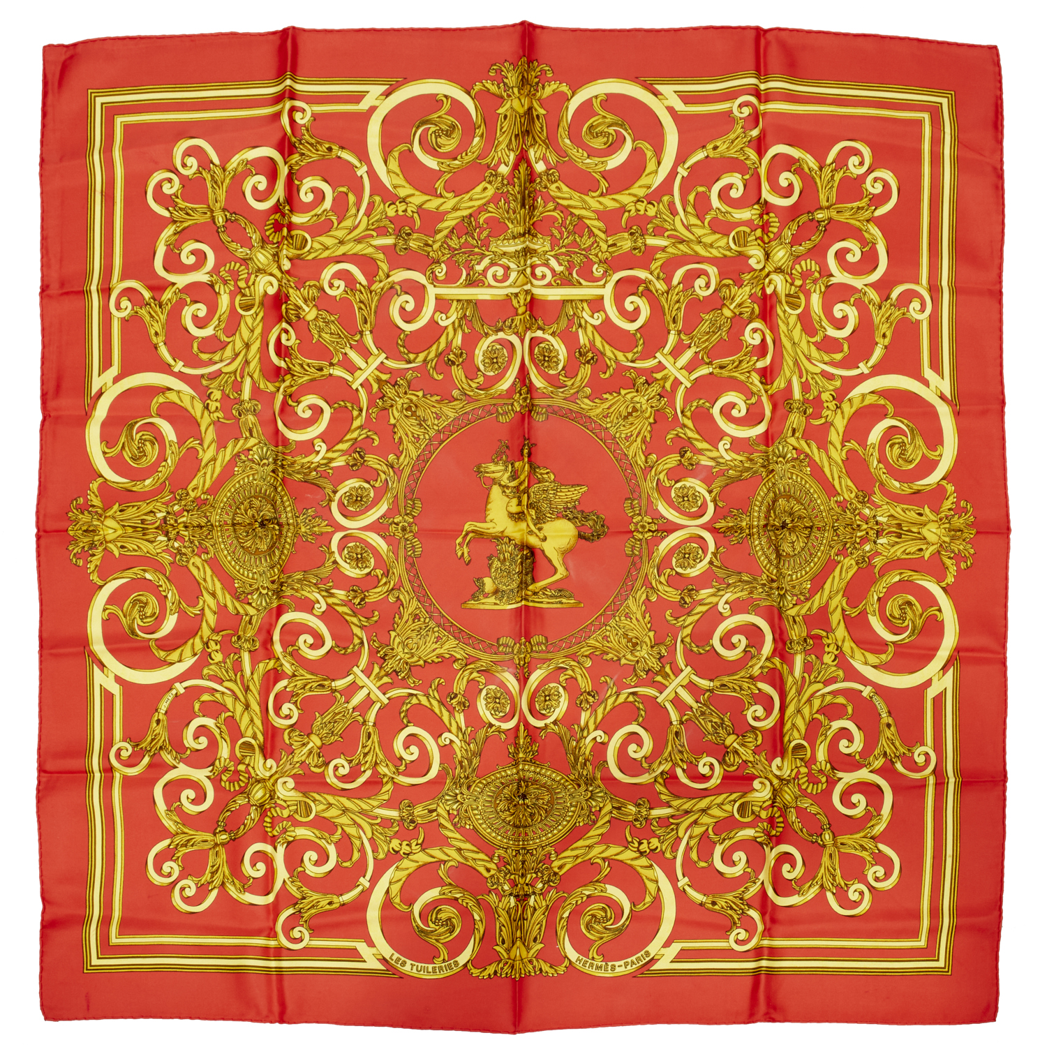 HERMES "LES TUILERIES" 90 CM