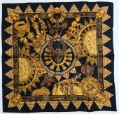 HERMES L'OR DES CHEFS SILK SCA