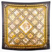 HERMES "MARE NOSTRUM" SILK SCA