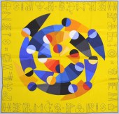 HERMES "PALIO DI SIENA" SILK S
