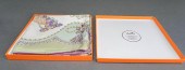 HERMES 'PAPEROLE' SILK SCARF W