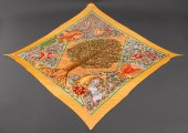 HERMES PARIS "AXIS MUNDI" SILK