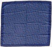 HERMES PARIS BLUE CASHMERE SIL