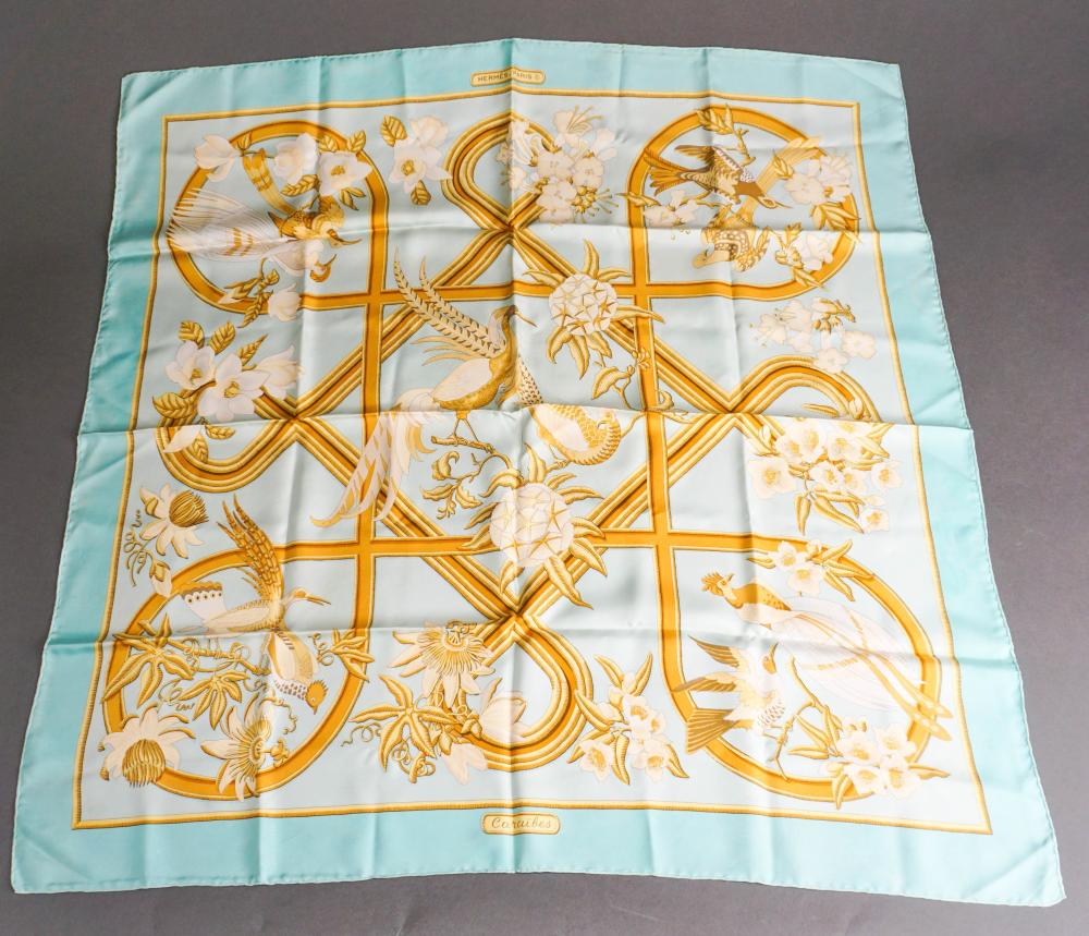 HERMèS PARIS 'CARAïBES' GOLD AND