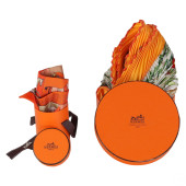 HERMES PARIS DESIGNER PLEATED