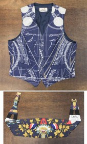 HERMES, PARIS GENTLEMEN'S SILK
