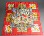HERMèS PARIS 'LE TAROT' MULTIC