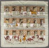 HERMES PARIS "LES BOXES" PALE