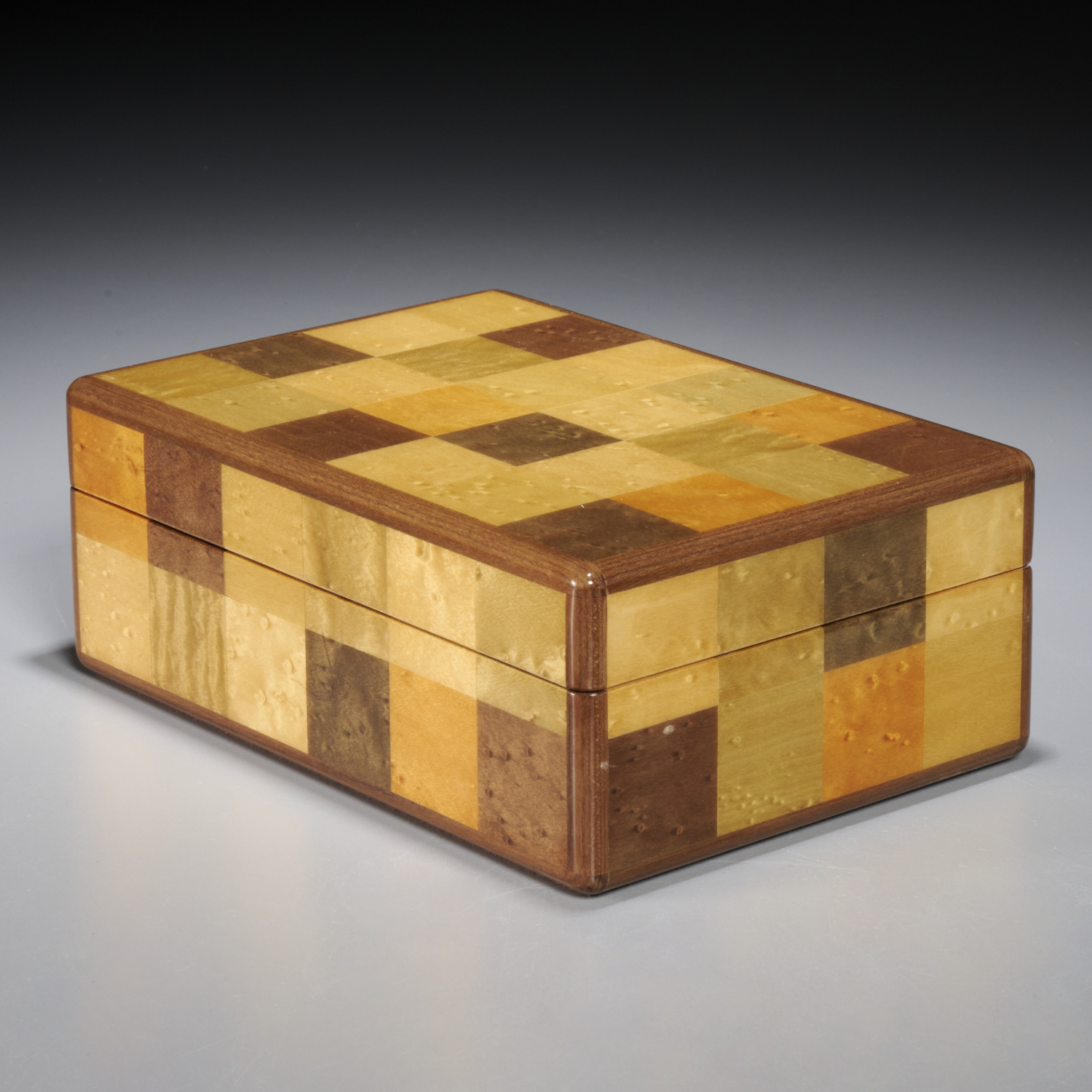 HERMES PARIS, PARQUETRY LIDDED