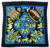 HERMES "PERSEPOLIS" SQUARE SIL