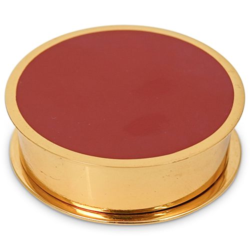 HERMES PILL BOXDESCRIPTION: A