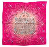 HERMES PINK "MAGIC KELLY" SILK