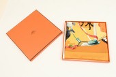 HERMES PLAZA DE TOROS SILK SCA