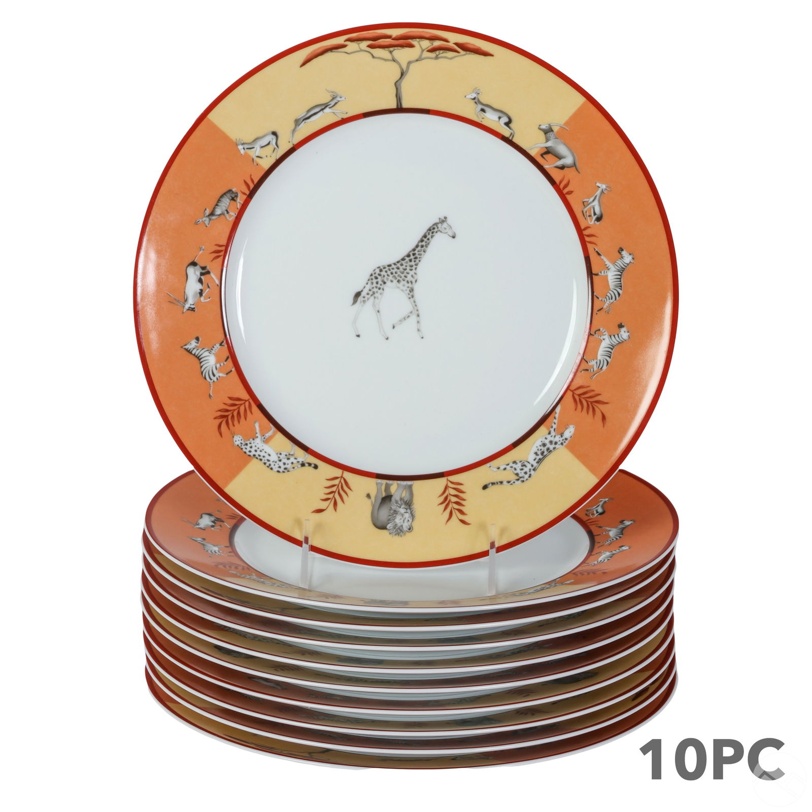 HERMES PORCELAIN AFRICA DINNER