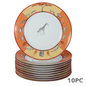 HERMES PORCELAIN AFRICA DINNER