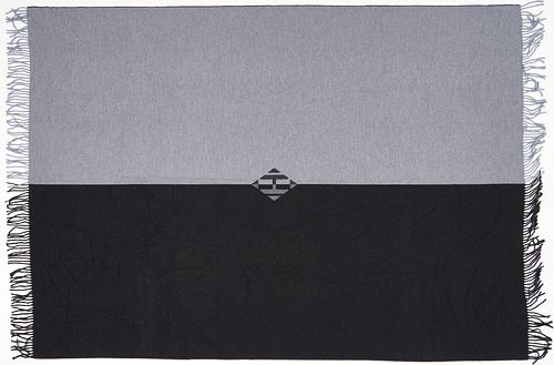 HERMES QUADRILLE CASHMERE THROW