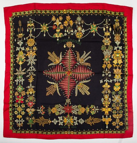 HERMES &QUOT;SHEHERAZADE&QUOT; SILK