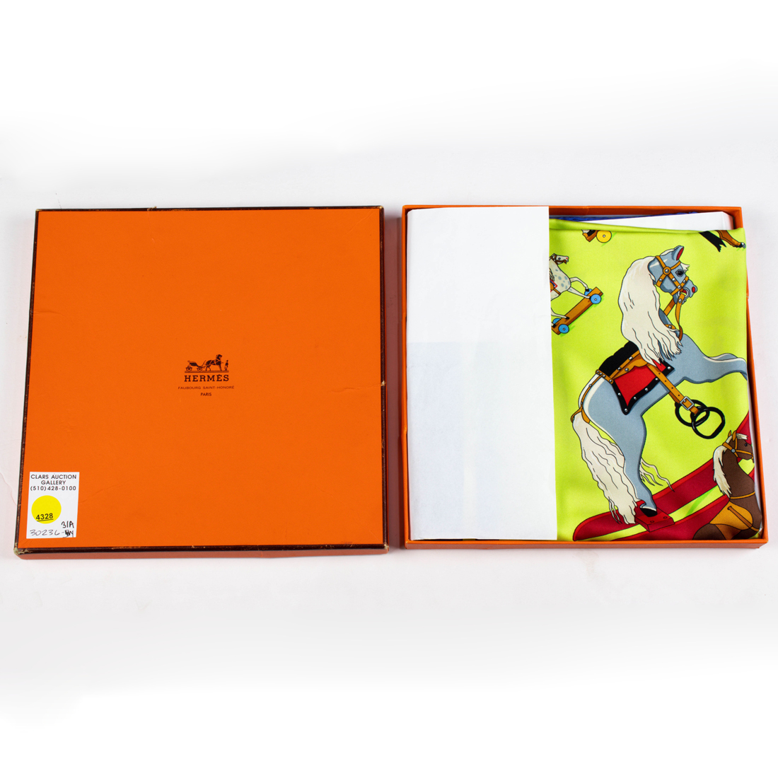 HERMES RACONTE-MOI LE CHEVAL SILK