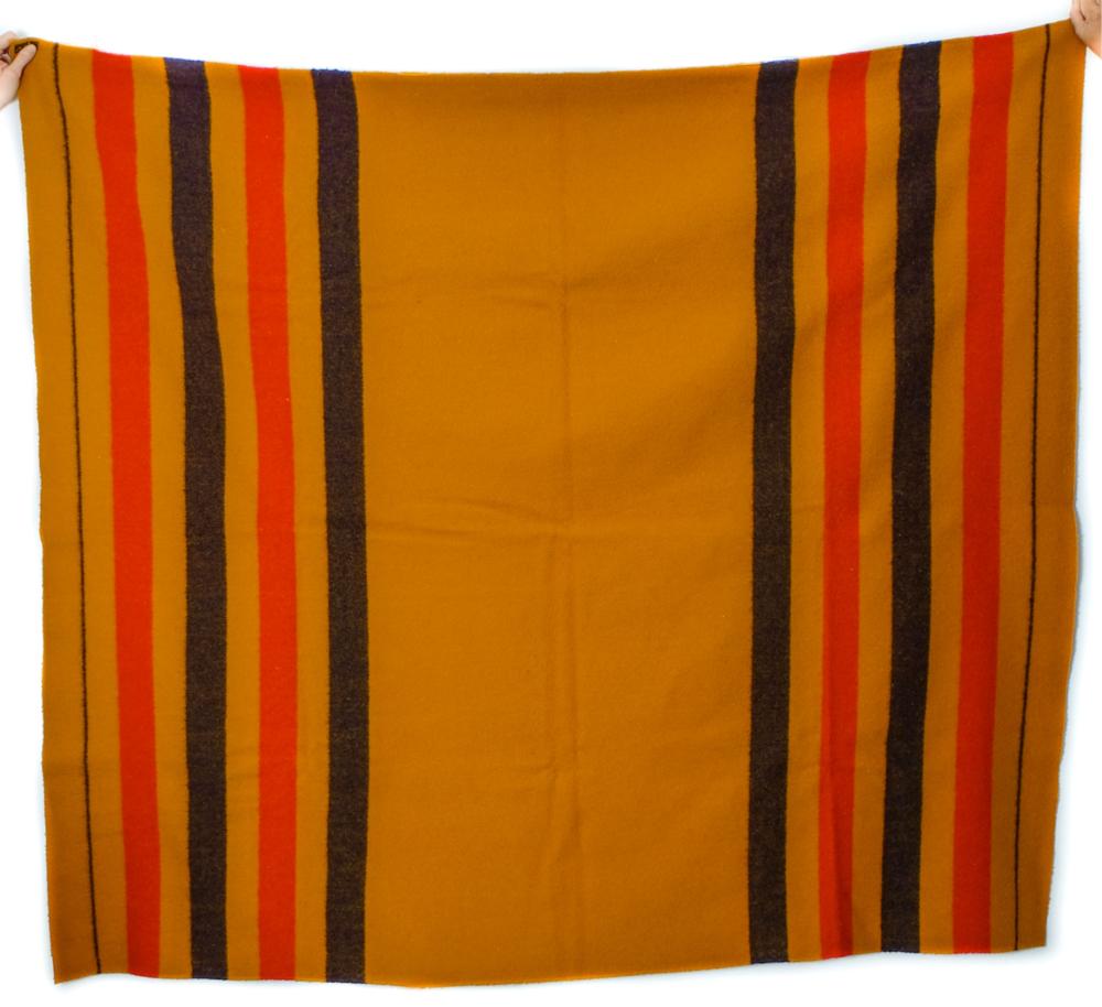 HERMES ROCOBAR WOOL BLANKET, MADE