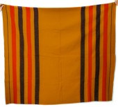 HERMES ROCOBAR WOOL BLANKET, M