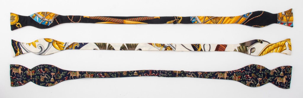 HERMES & SALVATORE FERRAGAMO SILK