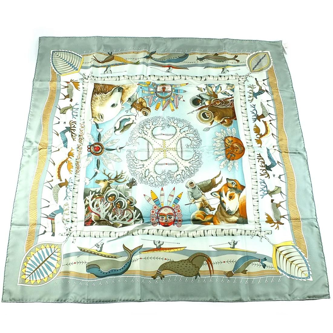HERMES SCARFVintage Hermes Silk
