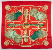 HERMES "SELLES A HOUSSE" SILK