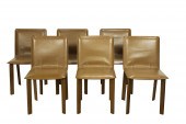 HERMES, SELLIER DINING CHAIRS,