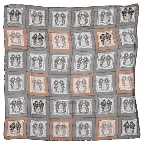 HERMES "SHINY BRIDES" SILK