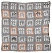 HERMES "SHINY BRIDES" SILK MOU