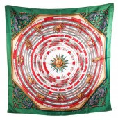 HERMÈS SILK CARRE THEODOSIUS D