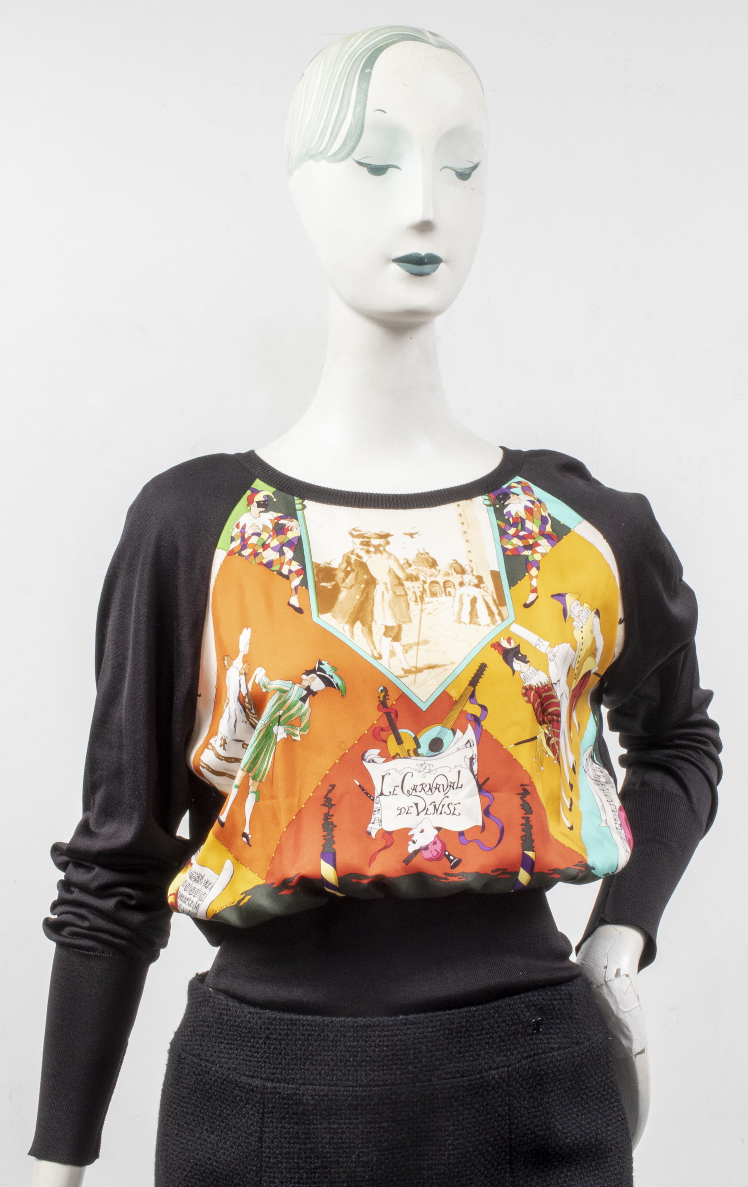 HERMES SILK 'LE CARNIVAL DE VENISE'