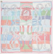 HERMES SILK MUSLIN DOUBLE FACE