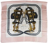 HERMES SILK SCARF "BRIDES DE G