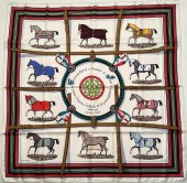 HERMES SILK SCARF COUVERTURES