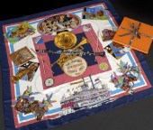 Hermes Silk Scarf,  very rare,