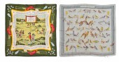 HERMES SILK SCARFS "JEU DE GOL