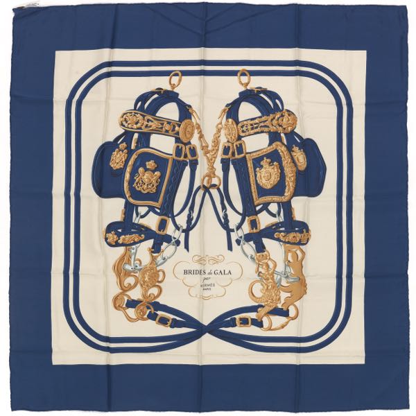 HERMES SILK TWILL GAVROCHE