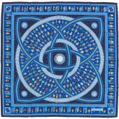 HERMES SILK TWILL SCARF "DONNE
