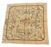 HERMES SILK TWILL SCARF, 'PIER