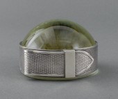 HERMES SILVER MOUNTED TABLE MA