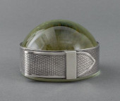 HERMES SILVER MOUNTED TABLE MA