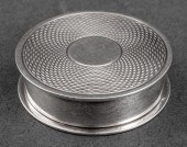 HERMES SILVER PILL BOX, 1970S