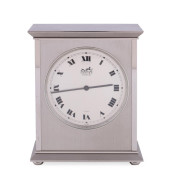 HERMES SILVER TONE QUARTZ MANT