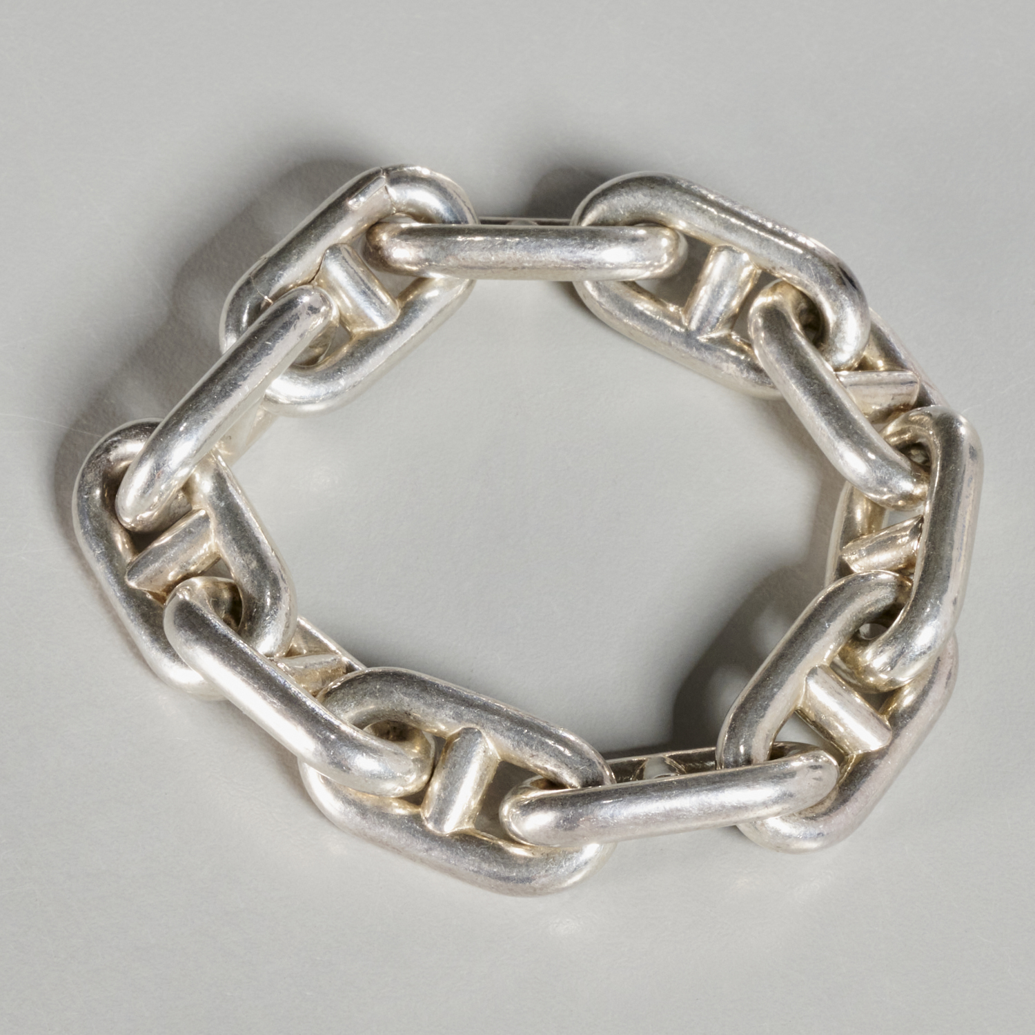 HERMES STERLING SILVER CHAINE