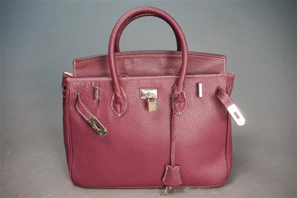 HERMES STYLE "BIRKIN 35 STYLE"
