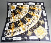 HERMèS STYLE 'CLIQUETIS' SCARF