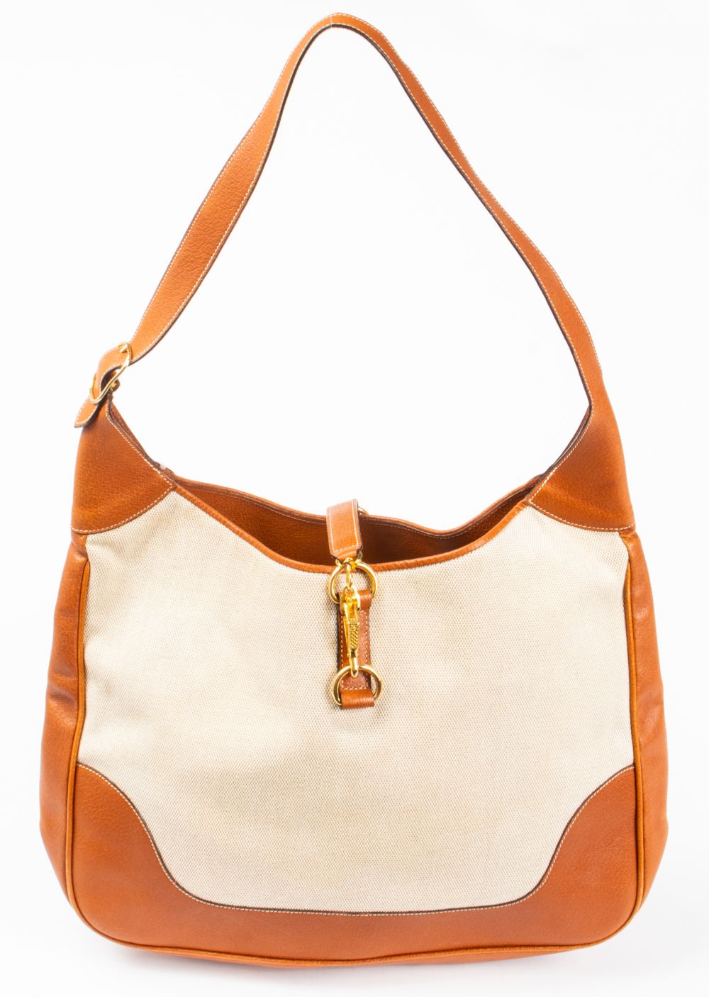 HERMES STYLE LEDERER TAN LEATHER