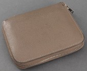 HERMES TAN LEATHER SILK'IN COM